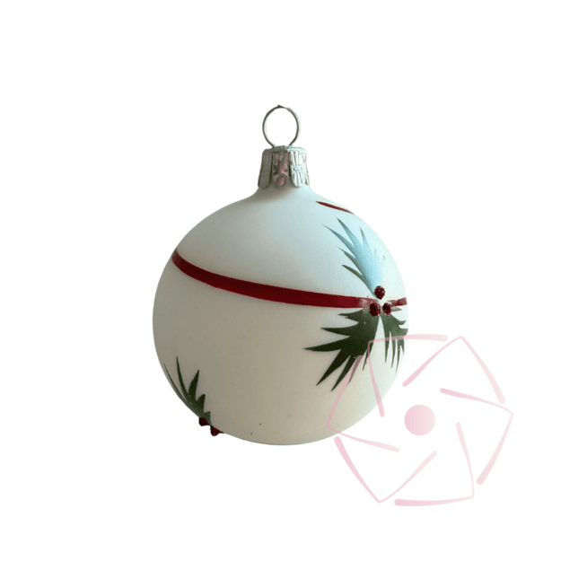 Stiklinis burbulas „Kalėdų vainikėlis“ 1